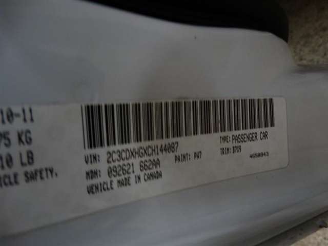 2012 Dodge Charger Police 4dr Sedan